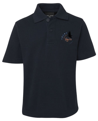 Poly Polo Shirt - Short Sleeve Black